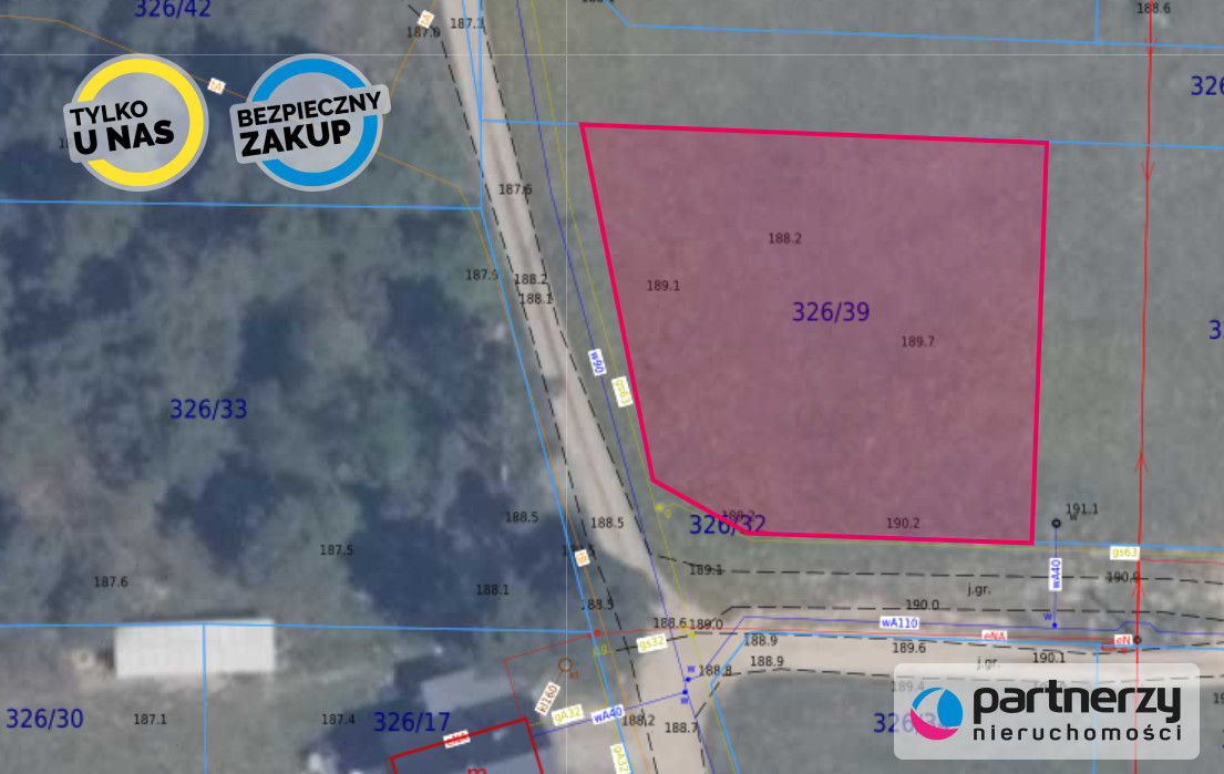 Działka 1 049,00 m², oferta nr , PAN837473, Skrzeszewo Żukowskie-idx