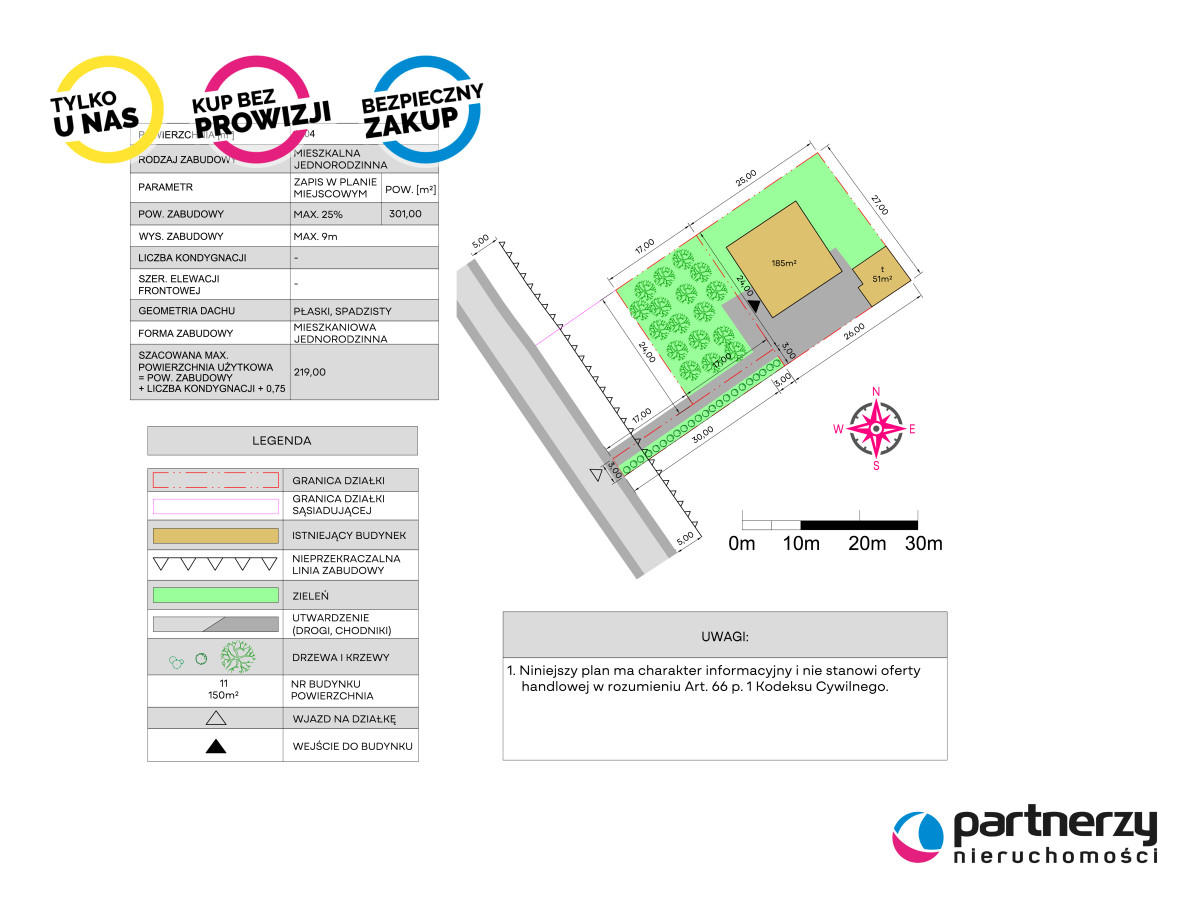 Działka 1 216,00 m², oferta nr , PN136134058, Wejherowo, Stefana Żeromskiego-idx