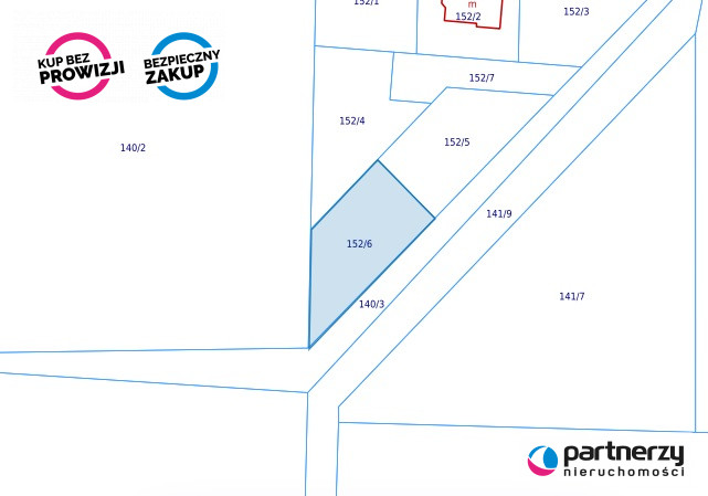 Działka 653,00 m², oferta nr , PAN491670, Kosakowo, Storczykowa-idx