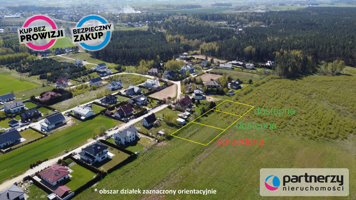 Działka 999,00 m², oferta nr , PAN990521, Chwaszczyno, Świerkowa-idx