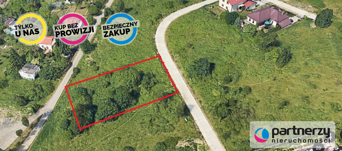 Działka 820,00 m², oferta nr , PAN310989, Gdańsk, Jasień, Tadeusza Jasińskiego-idx