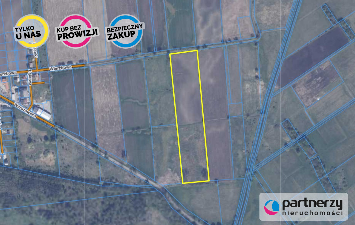 Działka 40 500,00 m², oferta nr , PAN993293, Roszkowo, Wierzbowa-idx