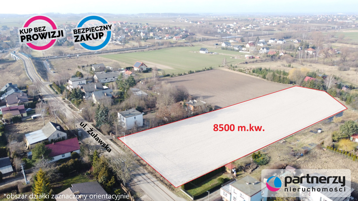 Działka 8 500,00 m², oferta nr , PAN353400, Skowarcz, Żuławska-idx