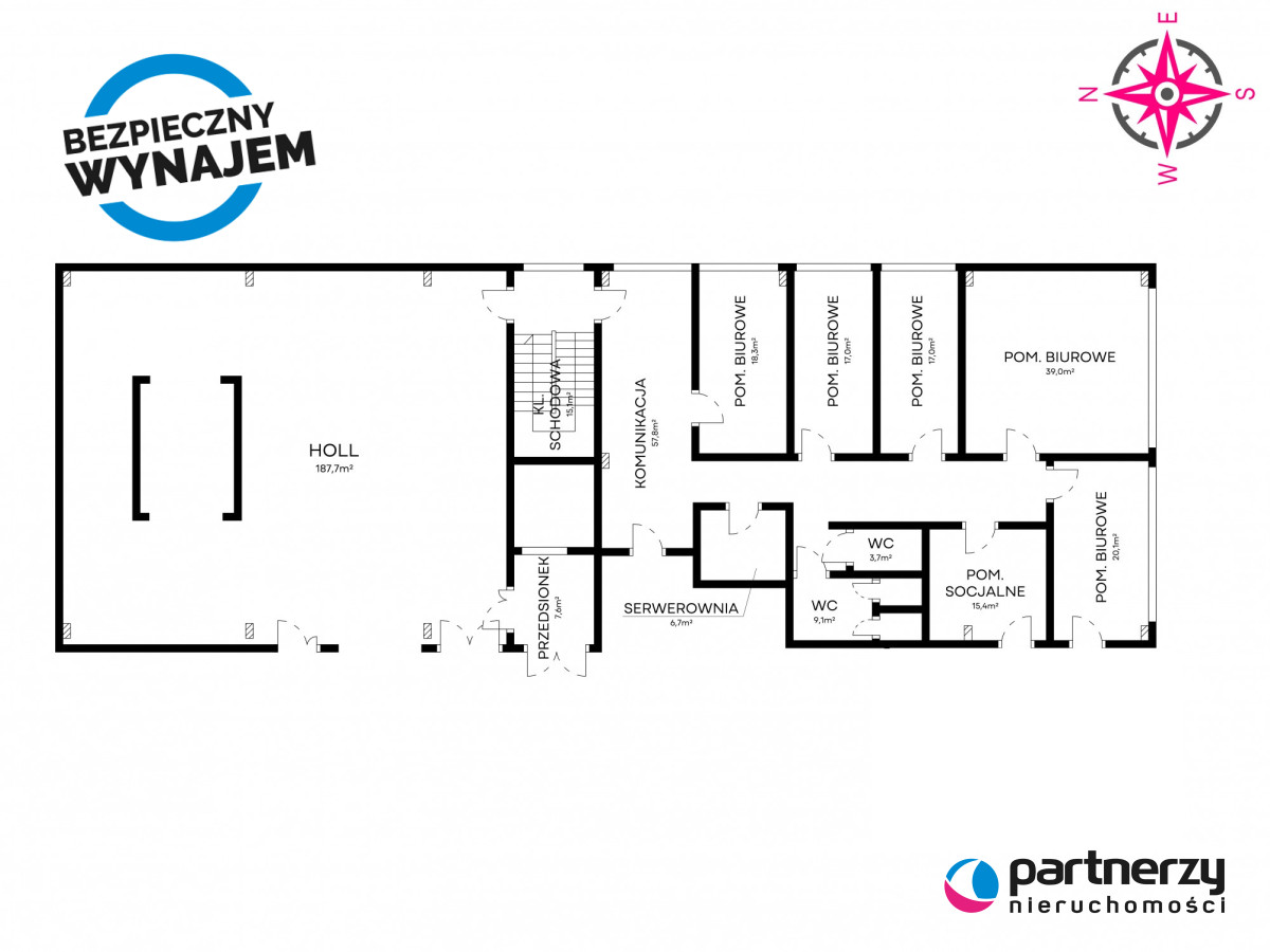 Biuro 204,00 m², oferta nr , PAN737312, Gdynia, Wielki Kack, Wielki Kack, Chwaszczyńska-idx