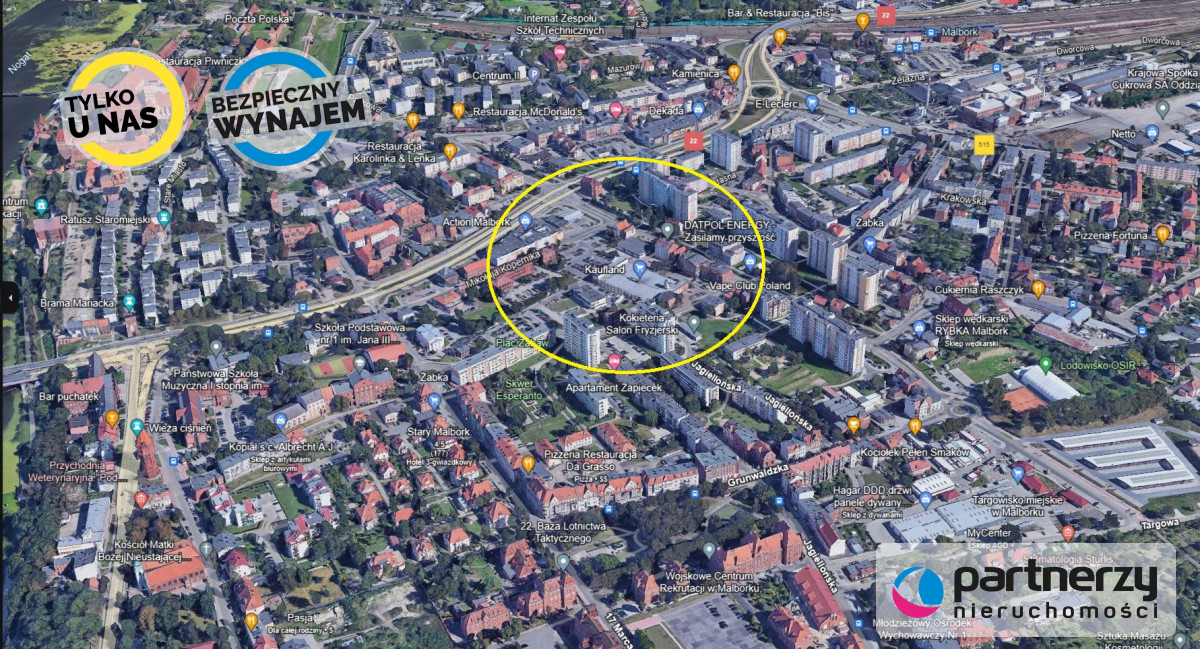 Lokal użytkowy 333,00 m², oferta nr , PAN331209, Malbork, Stefana Żeromskiego-idx