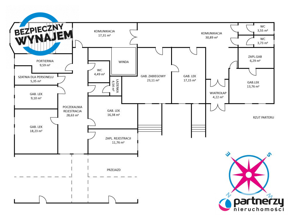 Lokal użytkowy 108,10 m², oferta nr , PAN137298, Gdańsk, Wrzeszcz, Wajdeloty-idx