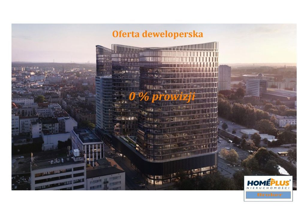 Apartament 25,41 m², piętro 24, oferta nr , 120772/78/OMS, Katowice, Śródmieście, Adama Mickiewicza-idx