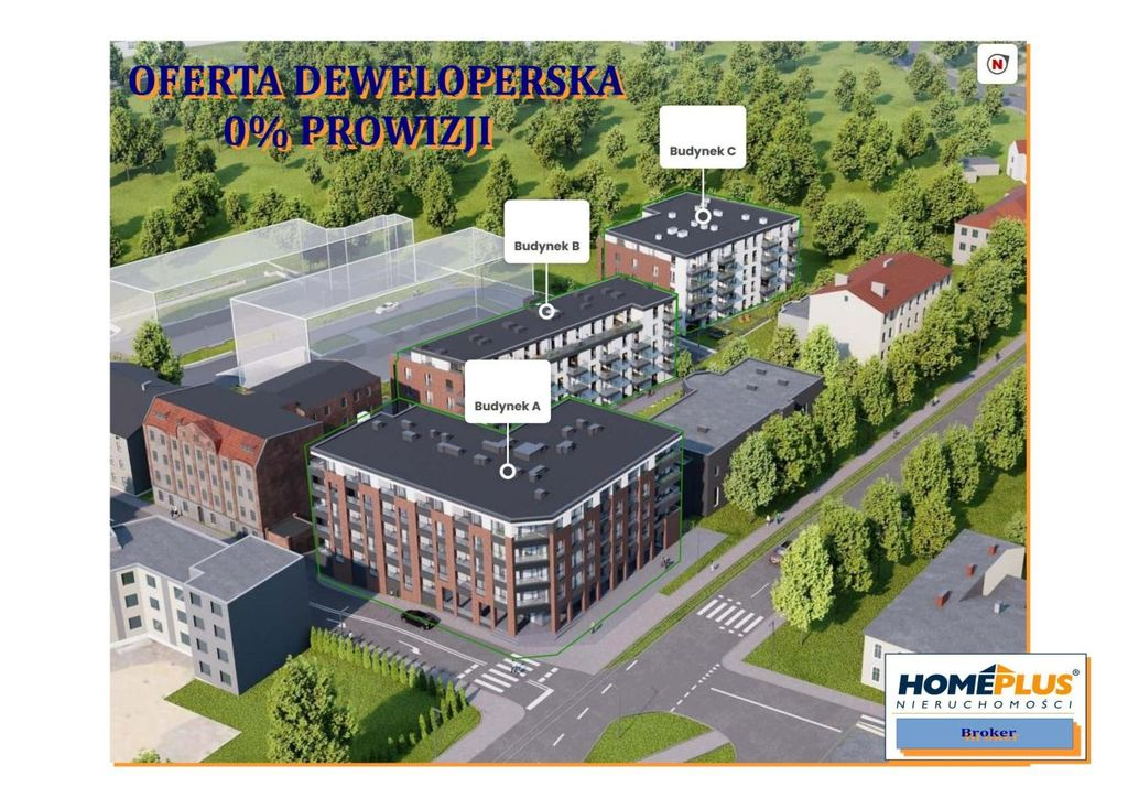 Mieszkanie 49,33 m², piętro 1, oferta nr , 120408/78/OMS, Katowice, Wełnowiec-Józefowiec, Wełnowiec, Słoneczna-idx