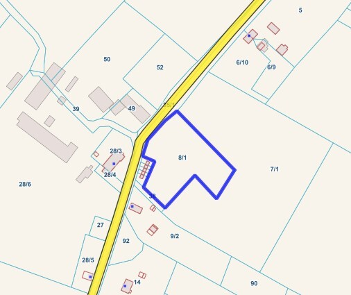 Działka 6 908,00 m², oferta nr , 40550/3186/OGS, Blunaki-idx