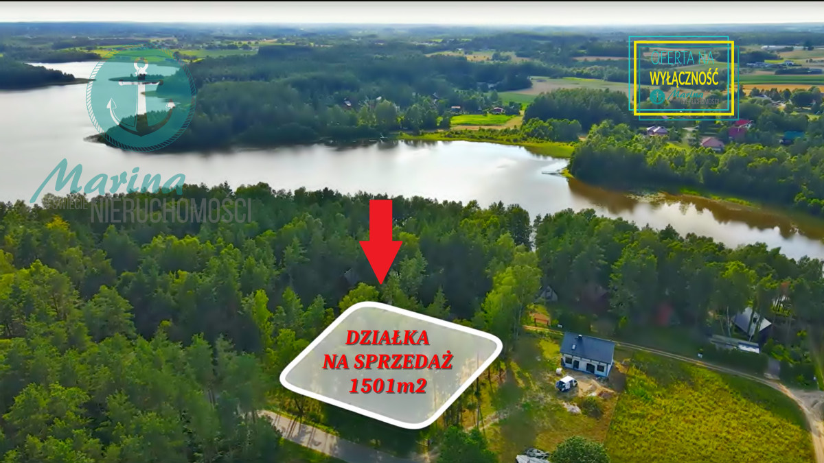 Działka 1 501,00 m², oferta nr , EC864483522, Kamień, Nad Brzegiem-idx