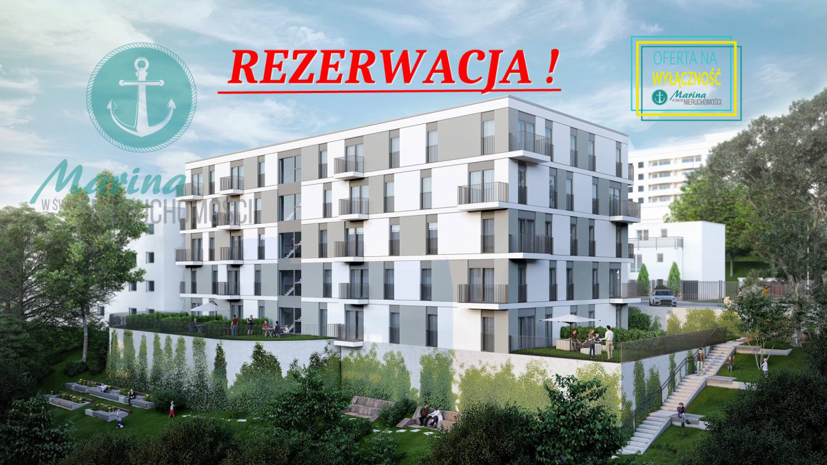 Mieszkanie 50,00 m², piętro 2, oferta nr , EC633232140, Gdynia, Grabówek, Grabówek, Hugo Kołłątaja-idx