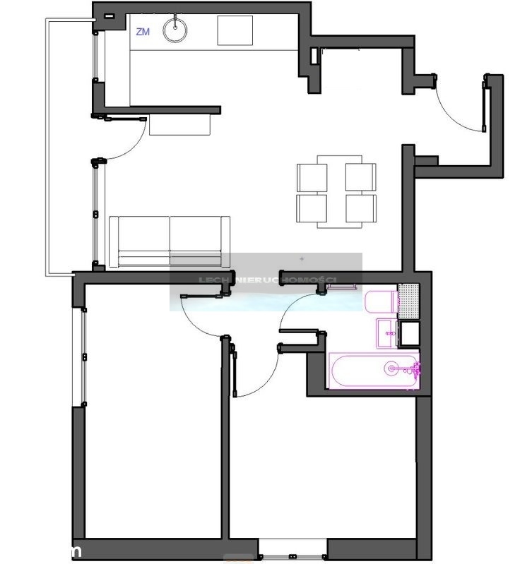 Mieszkanie 47,00 m², piętro 8, oferta nr , 50115/4508/OMS, Warszawa, Wola, Wola, Esperanto-idx