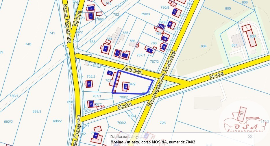 Dom 100,00 m², oferta nr , 662/4398/ODS, Mosina, Rzeczypospolitej Mosińskiej-idx