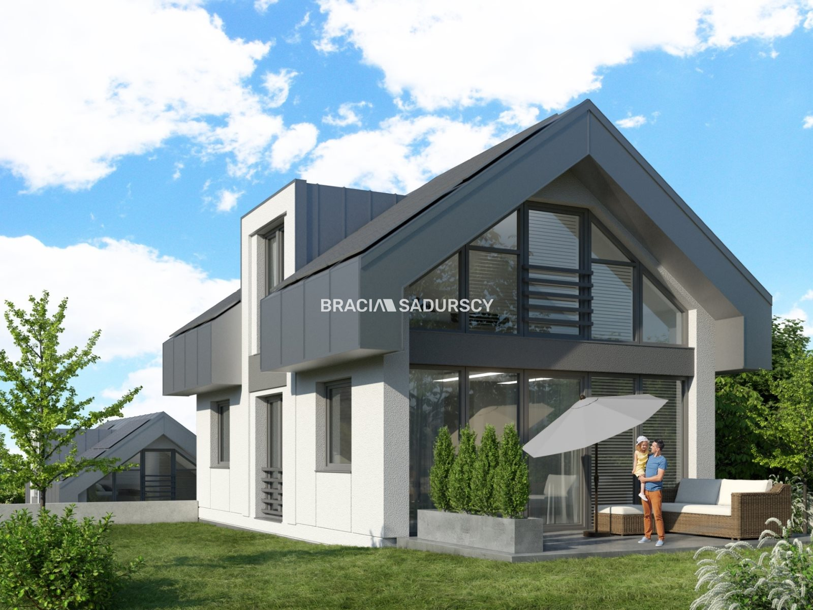 Dom 134,00 m², oferta nr , BS4-DS-302943-7, Zielonki, Zarzecze-idx