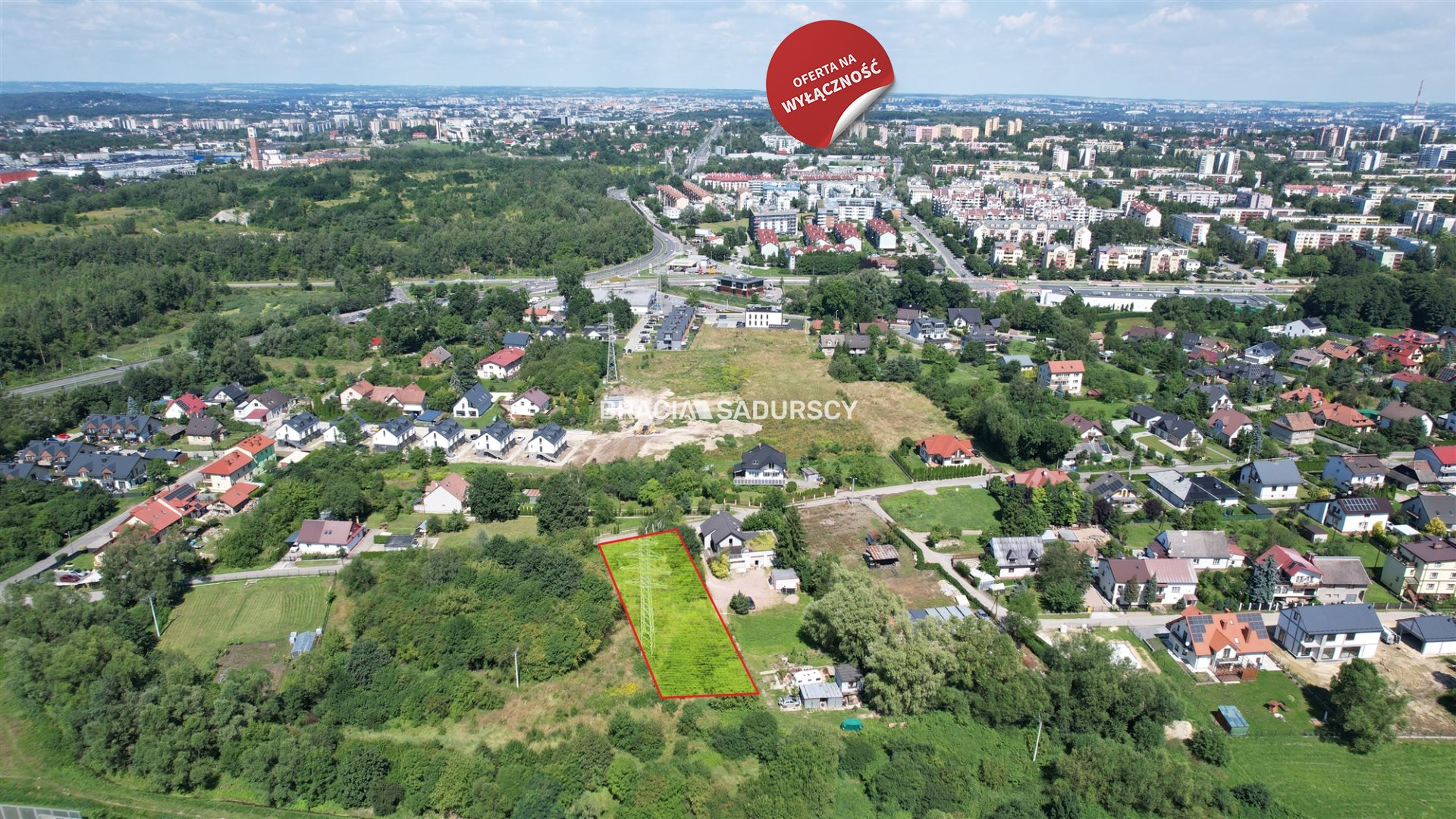 Działka 1 155,00 m², oferta nr , BS5-GS-294535-50, Kraków, Łagiewniki-Borek Fałęcki, Łagiewniki, Łężce-idx