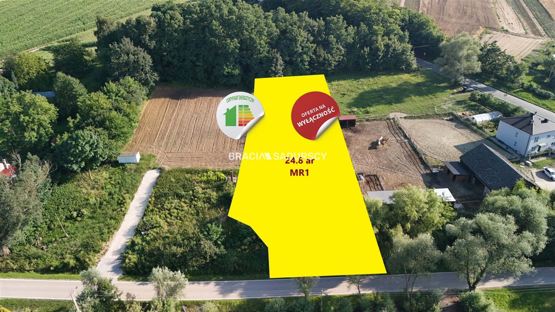 Działka 2 482,00 m², oferta nr , BS5-GS-302750-5, Stręgoborzyce-idx