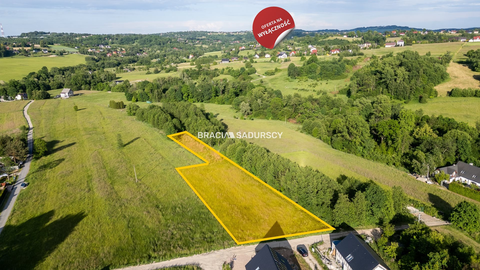 Działka 3 805,00 m², oferta nr , BS4-GS-301708-14, Wieliczka-idx