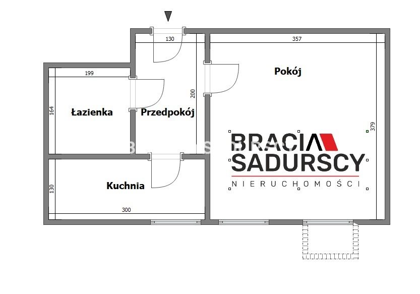 Mieszkanie 23,32 m², piętro 3, oferta nr , BS2-MS-304138-3, Kraków, Krowodrza, Mazowiecka-idx