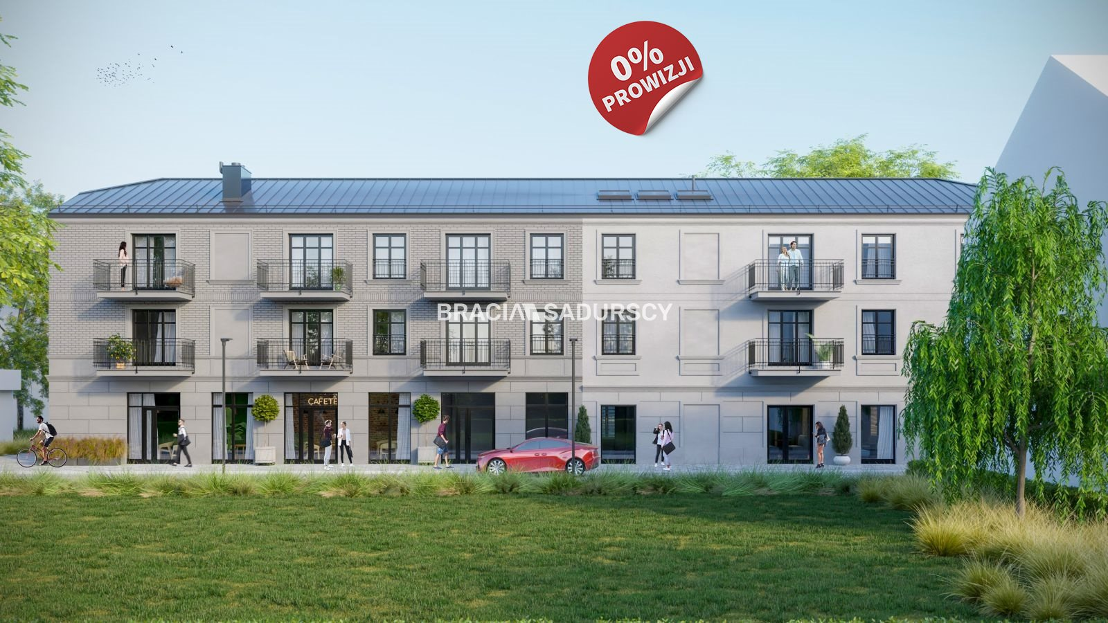 Mieszkanie 51,75 m², piętro 1, oferta nr , BS2-MS-302129-7, Kraków, Grzegórzki, Grzegórzki-idx