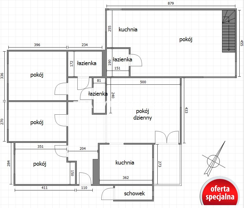 Apartament 138,70 m², piętro 1, oferta nr , BS2-MS-301309-49, Kraków, Dębniki, Praska-idx