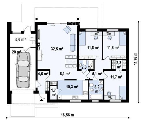 Dom 214,18 m², oferta nr , 12187/3685/ODS, Zdziechów-idx