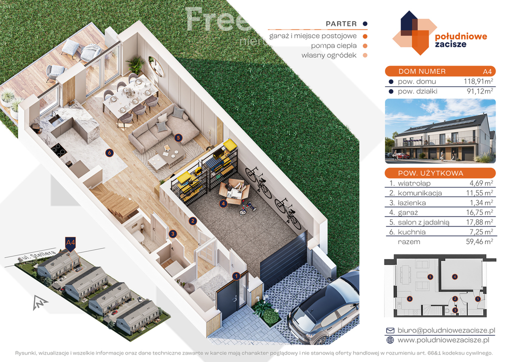 Dom 118,91 m², oferta nr , 13221/3685/ODS, Katowice, Zarzecze, Zarzecze, Pawła Stellera-idx