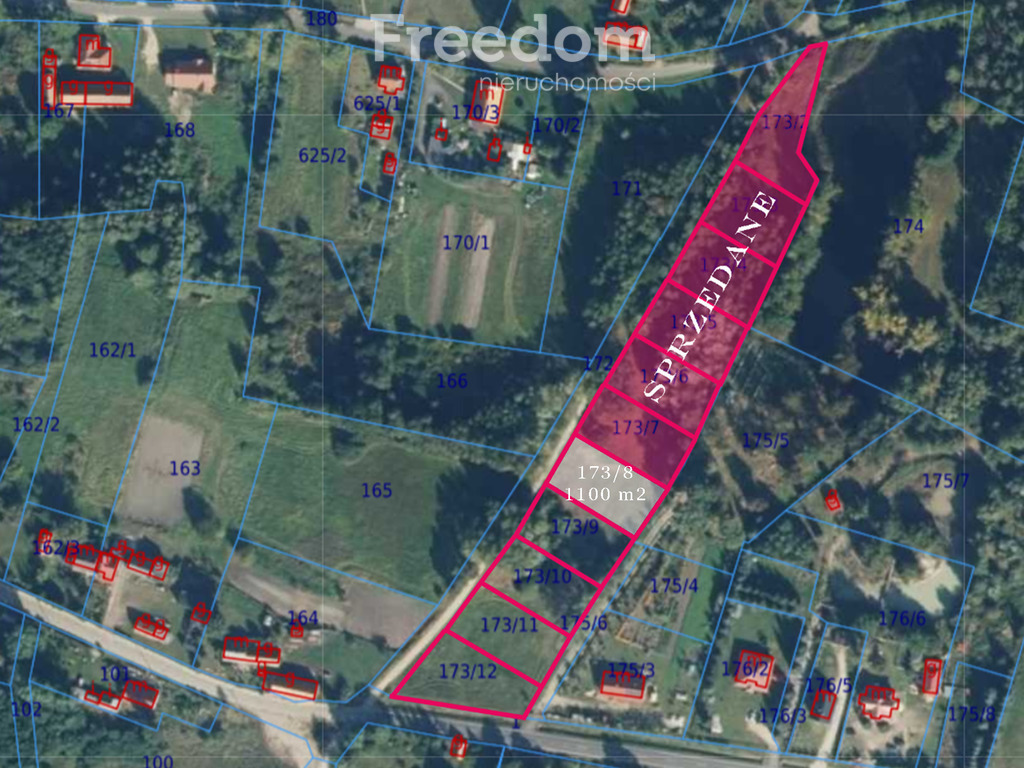 Działka 1 100,00 m², oferta nr , 6557/3685/OGS, Domaszków-idx