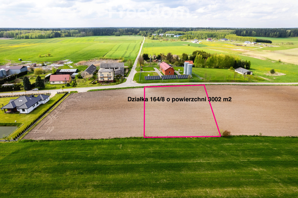 Działka 3 002,00 m², oferta nr , 6384/3685/OGS, Frednowy-idx