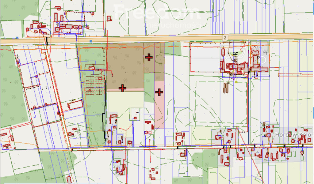 Działka 49 600,00 m², oferta nr , 9129/3685/OGS, Horbów-Kolonia-idx