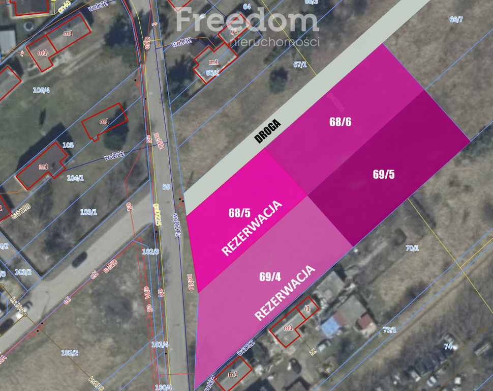 Działka 1 504,00 m², oferta nr , 6435/3685/OGS, Radom, Józefowska-idx