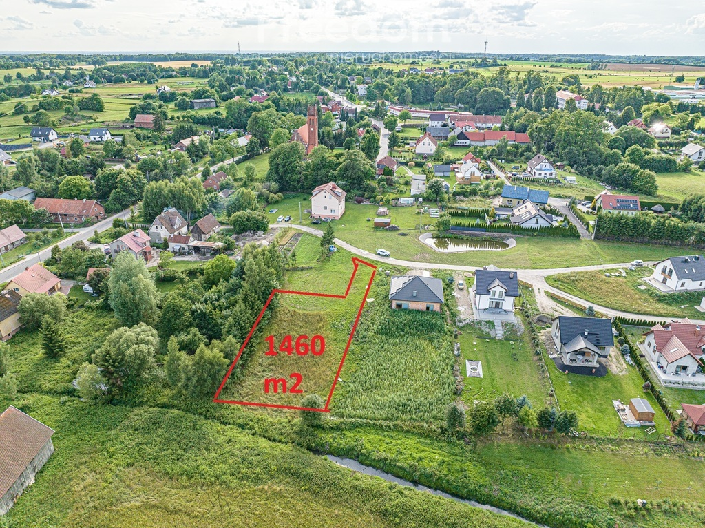 Działka 1 460,00 m², oferta nr , 8936/3685/OGS, Milejewo, Kościelna-idx