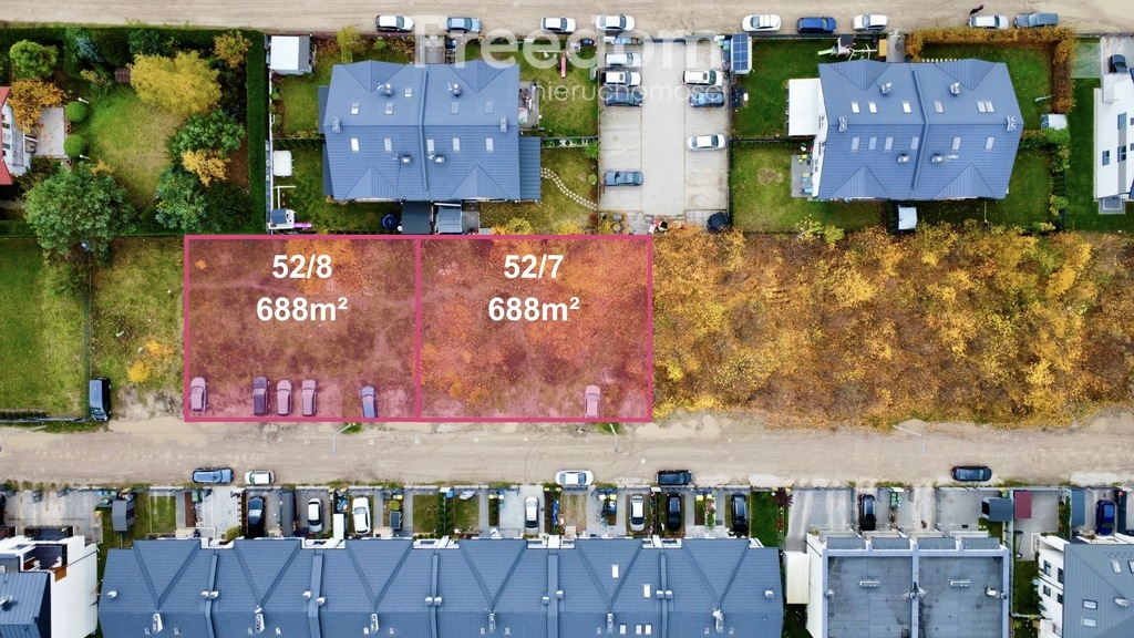 Działka 688,00 m², oferta nr , 7064/3685/OGS, Marki, Królowej Marysieńki-idx