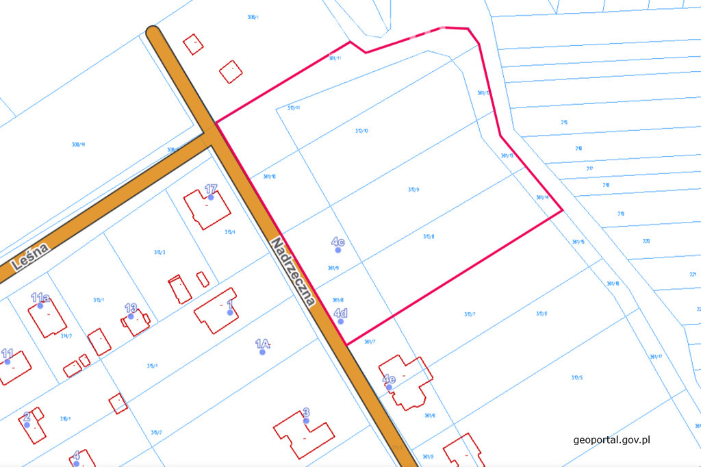 Działka 10 205,00 m², oferta nr , 8177/3685/OGS, Wrząca, Nadrzeczna-idx