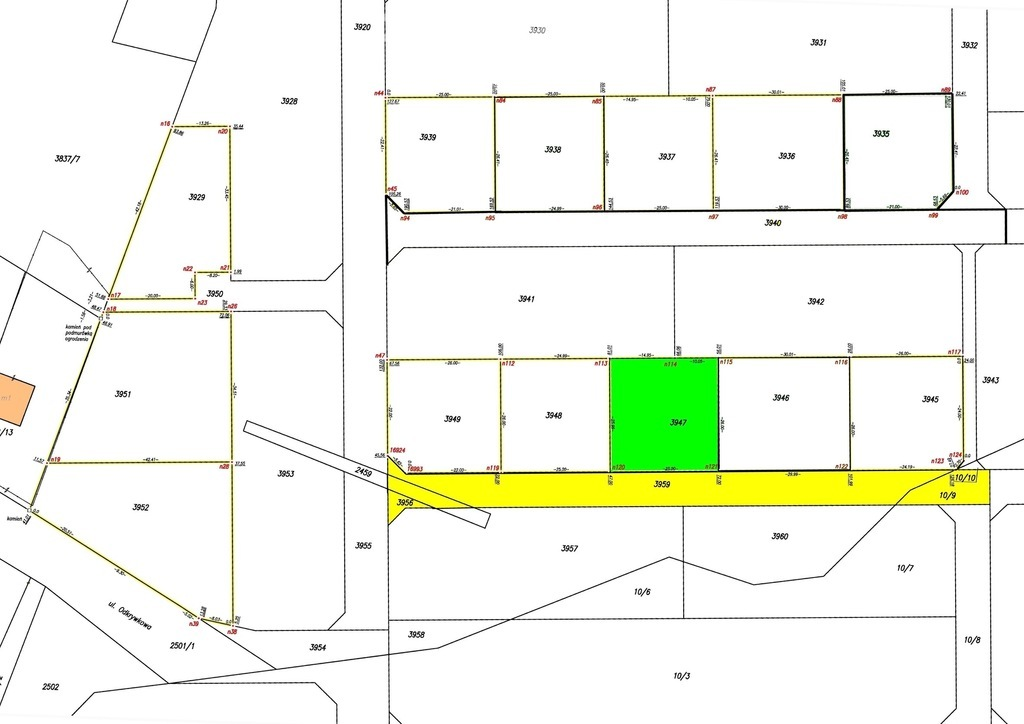 Działka 650,00 m², oferta nr , 9042/3685/OGS, Będzin, Odkrywkowa-idx