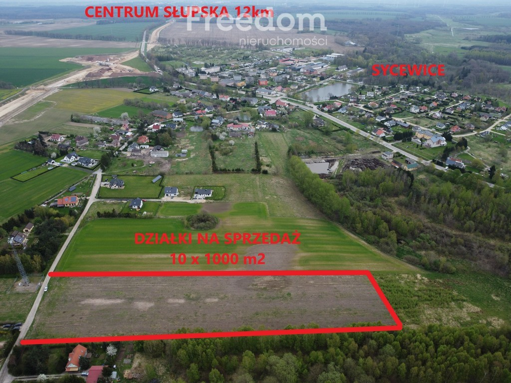 Działka 1 000,00 m², oferta nr , 8976/3685/OGS, Sycewice, Polna-idx