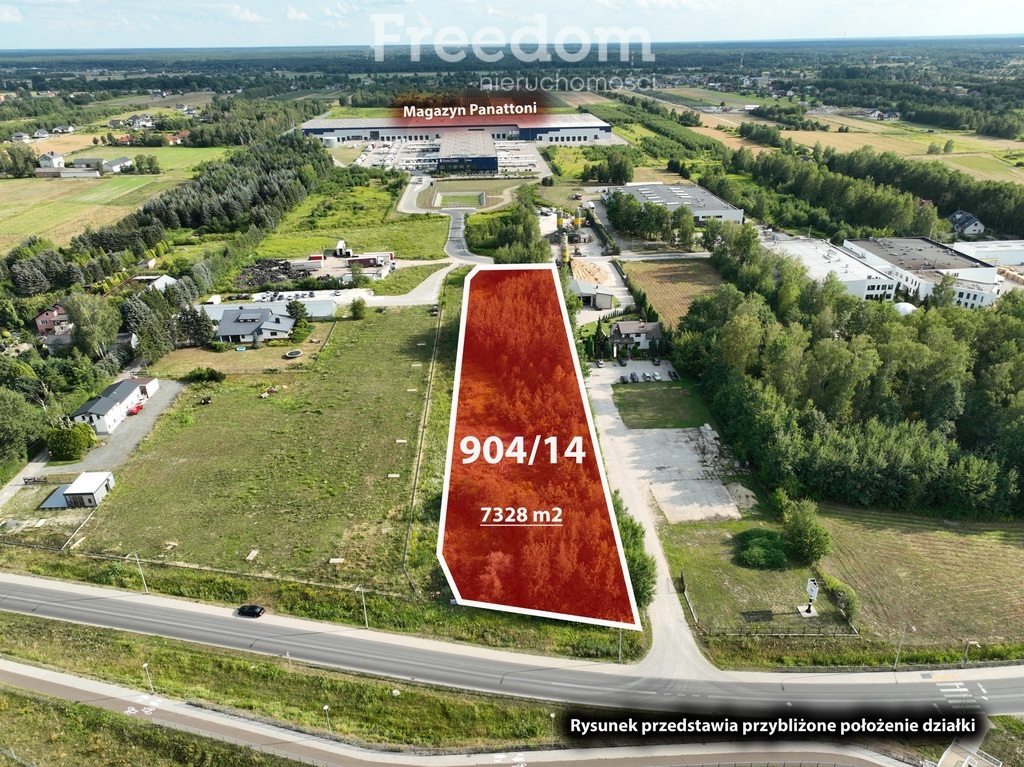 Działka 7 328,00 m², oferta nr , 7565/3685/OGS, Duchnów, Szosa Mińska-idx