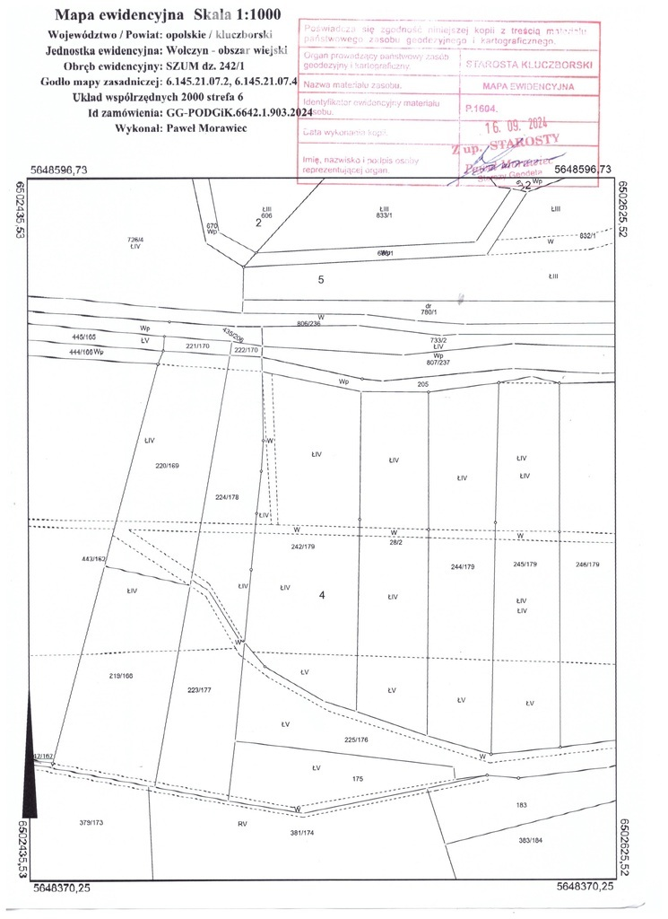 Działka 3 439,00 m², oferta nr , 9022/3685/OGS, Wierzchy-idx