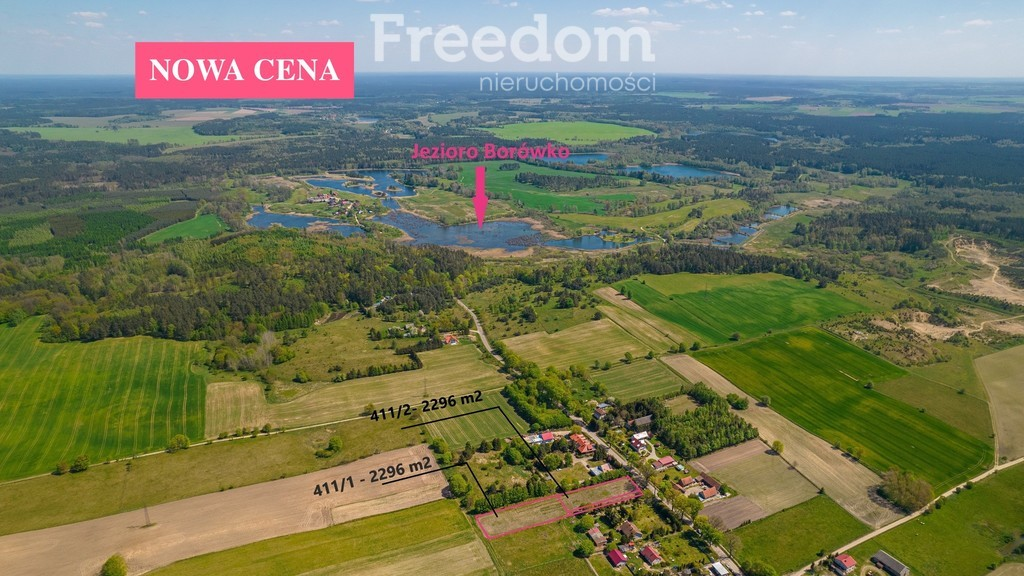 Działka 2 296,00 m², oferta nr , 6463/3685/OGS, Witramowo, witramowo-idx