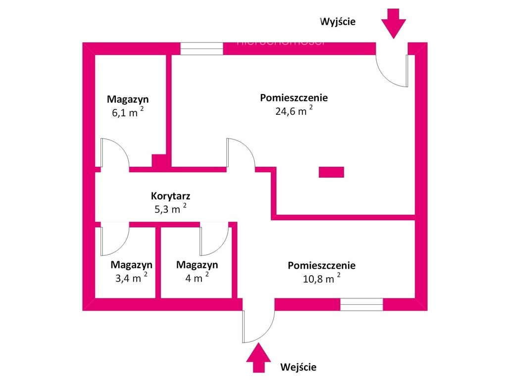 Lokal użytkowy 57,80 m², oferta nr , 1471/3685/OLS, Myślice-idx