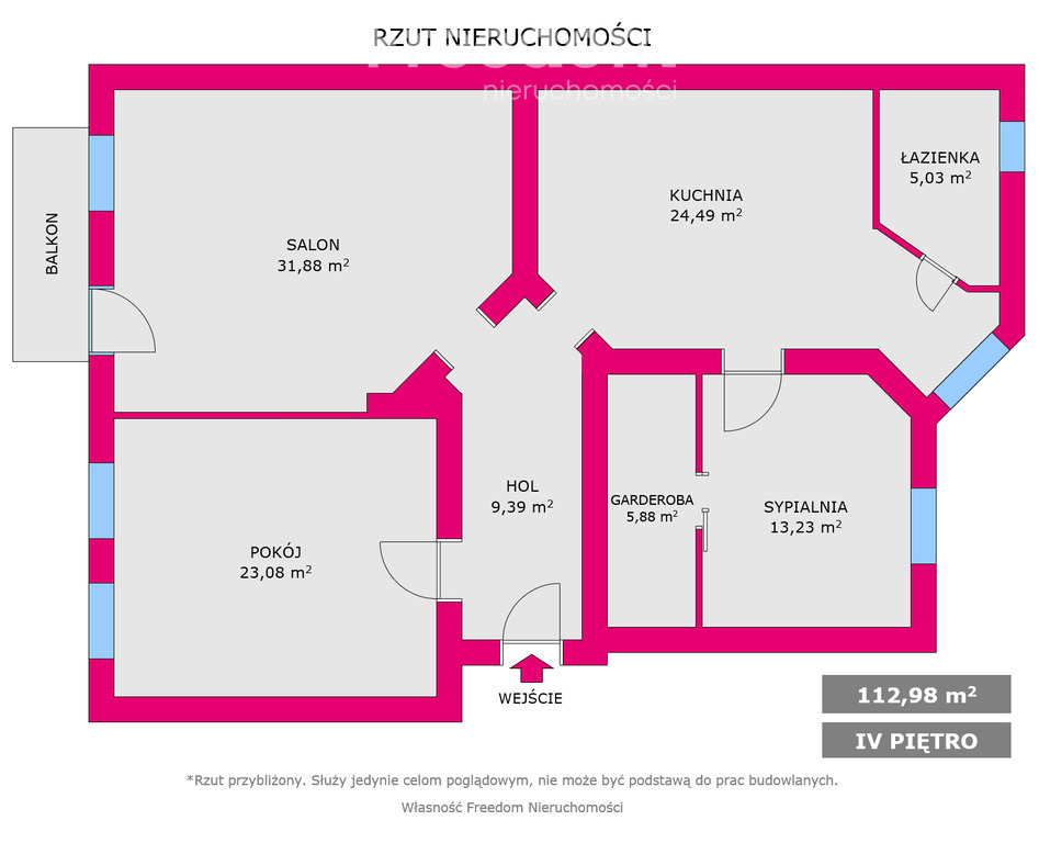 Mieszkanie 112,98 m², piętro 4, oferta nr , 29670/3685/OMS, Bytom, Stefana Batorego-idx