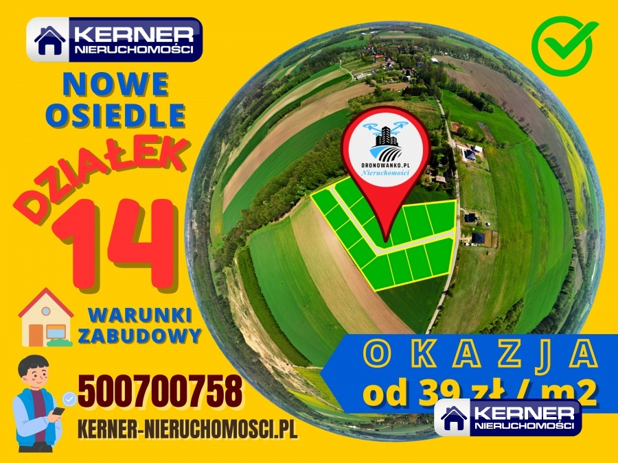 Działka 1 359,00 m², oferta nr , 25504/KRN/DZS-25560, Nowogard-idx