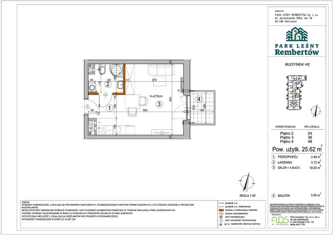 Mieszkanie 25,62 m², piętro 5, oferta nr , 101506, Warszawa, Rembertów, Rembertów, Chełmżyńska-idx