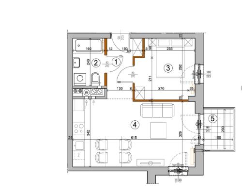 Mieszkanie 37,05 m², piętro 1, oferta nr , 101641, Warszawa, Rembertów, Rembertów, Chełmżyńska-idx