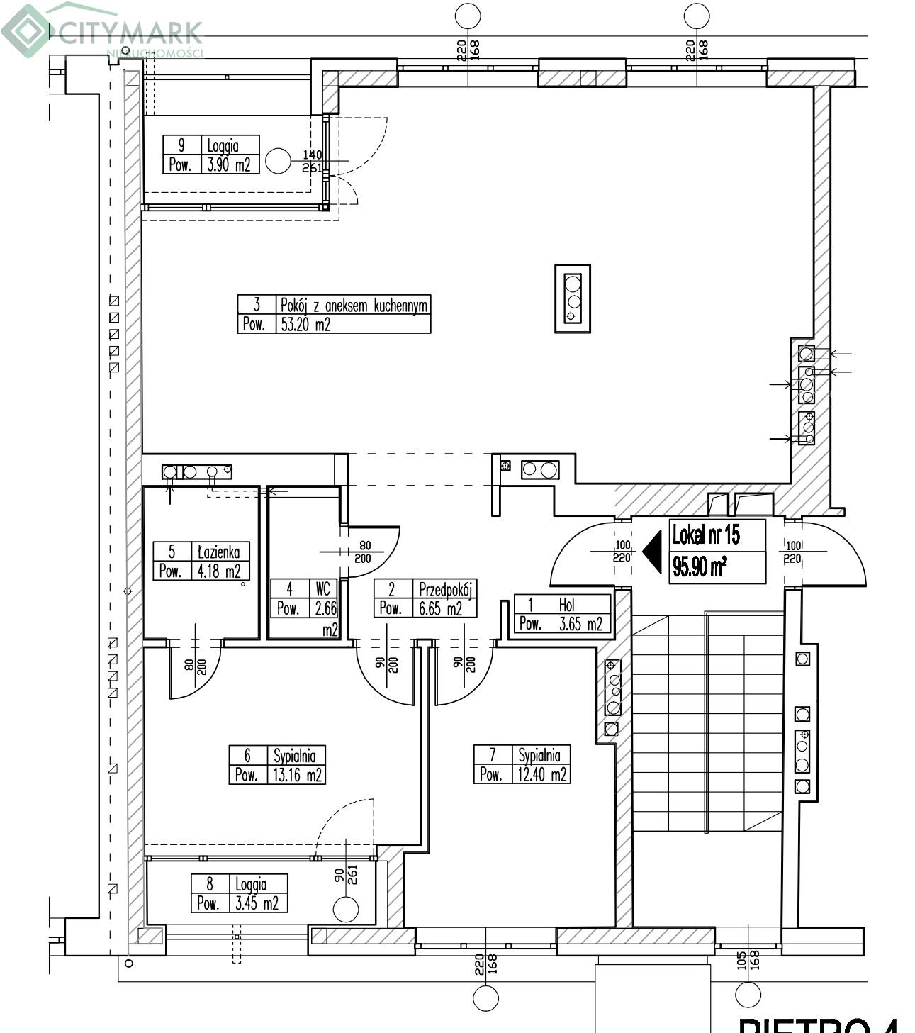 Biuro 96,00 m², oferta nr , 81809L, Warszawa, Mokotów, Mokotów-idx