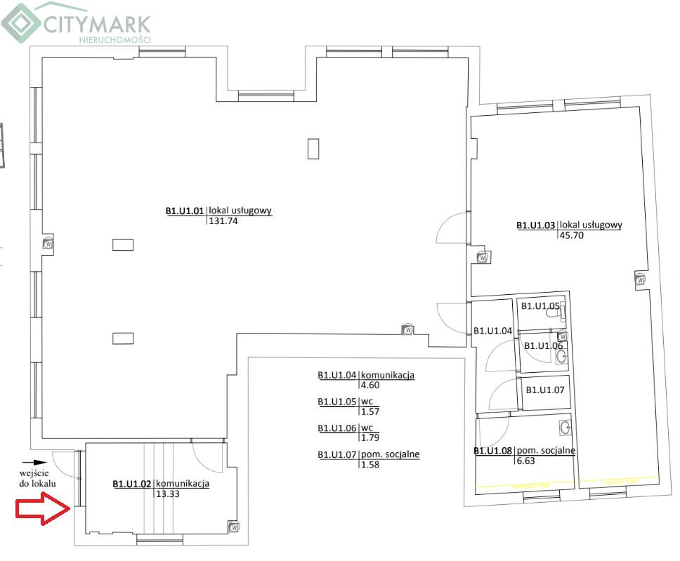 Lokal użytkowy 206,94 m², oferta nr , 82014, Warszawa, Ursus, Ursus-idx