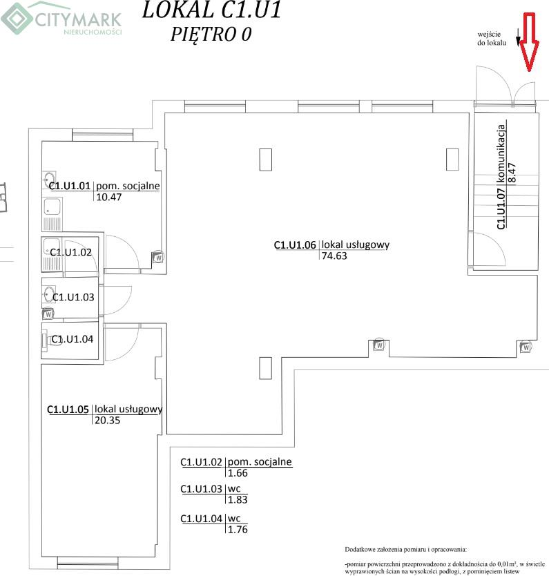 Lokal użytkowy 119,17 m², oferta nr , 82015, Warszawa, Ursus, Ursus-idx