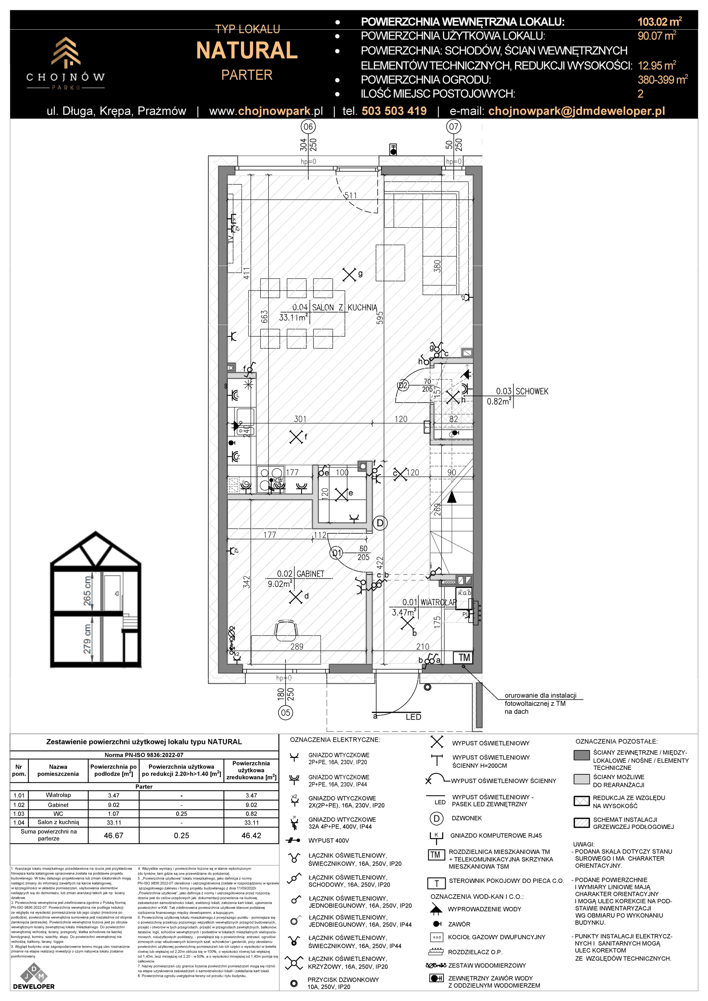 Dom 103,00 m², oferta nr J4-1, Chojnów Park II, Krępa, ul. Długa-idx