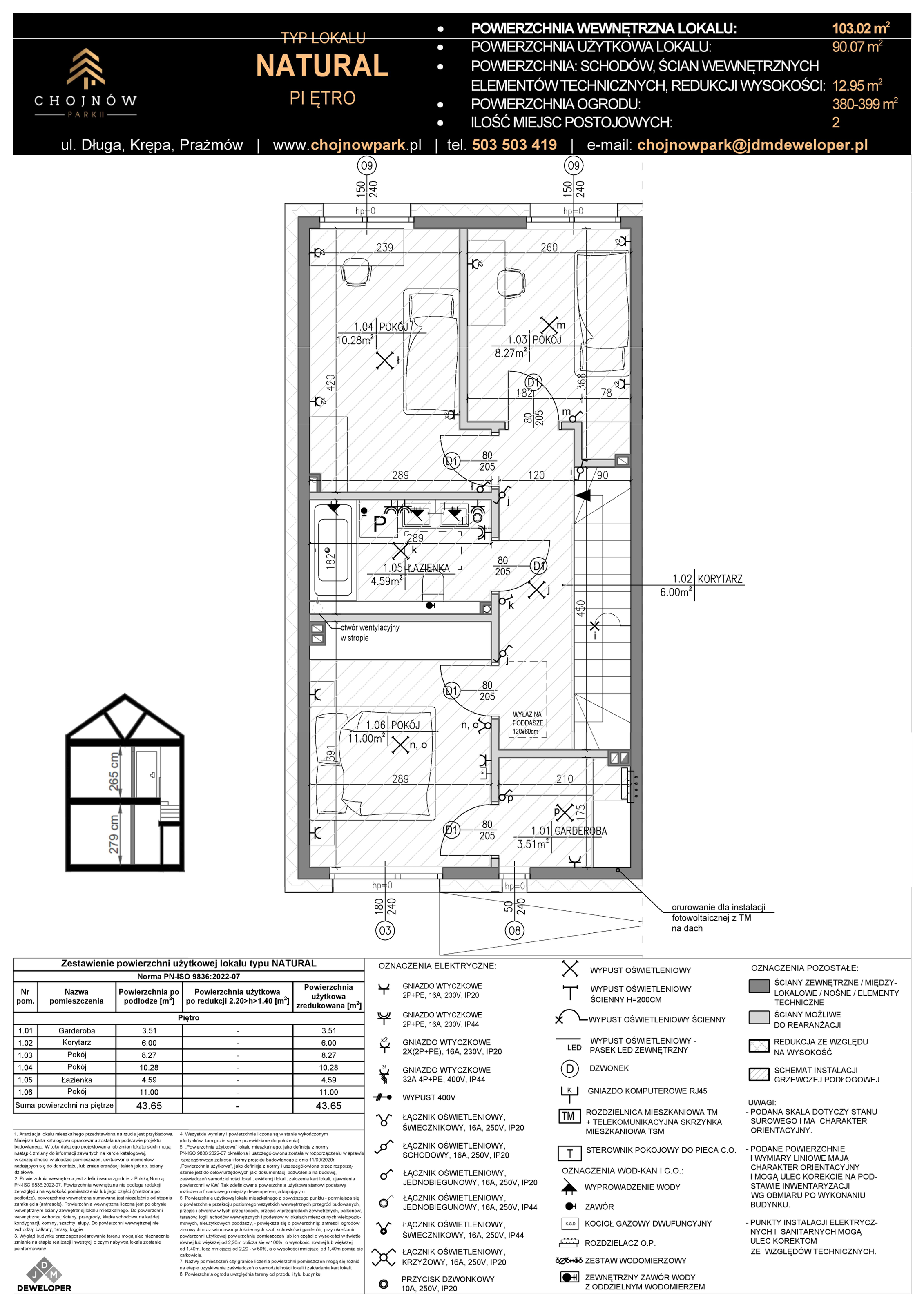 Dom 103,00 m², oferta nr J4-1, Chojnów Park II, Krępa, ul. Długa-idx