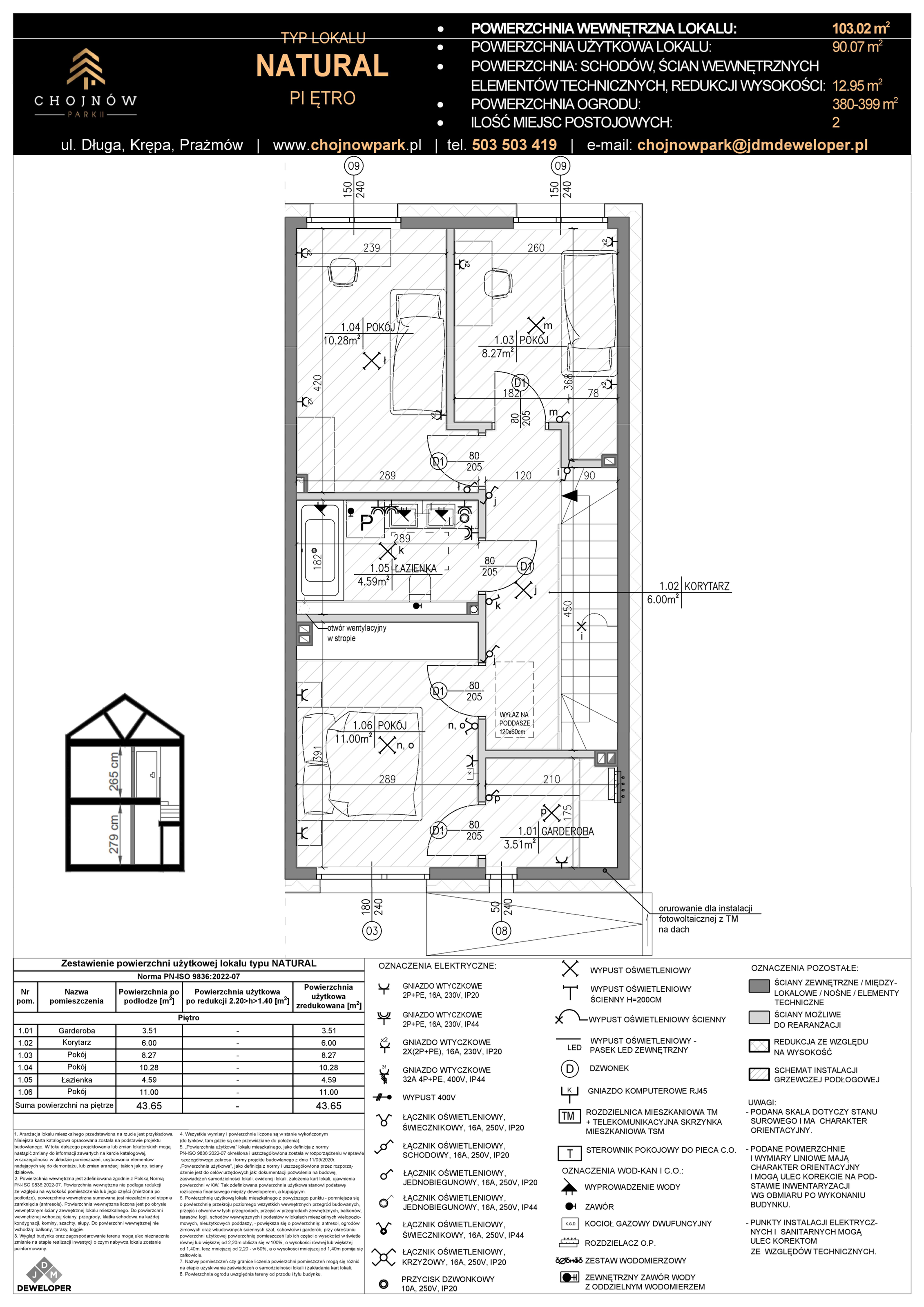 Dom 103,00 m², oferta nr J5-2, Chojnów Park II, Krępa, ul. Długa-idx