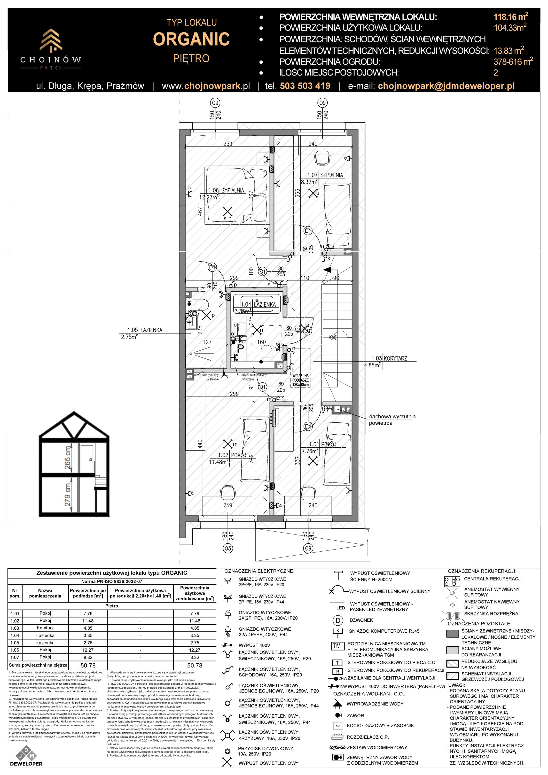 Dom 119,00 m², oferta nr J1-2, Chojnów Park II, Krępa, ul. Długa-idx